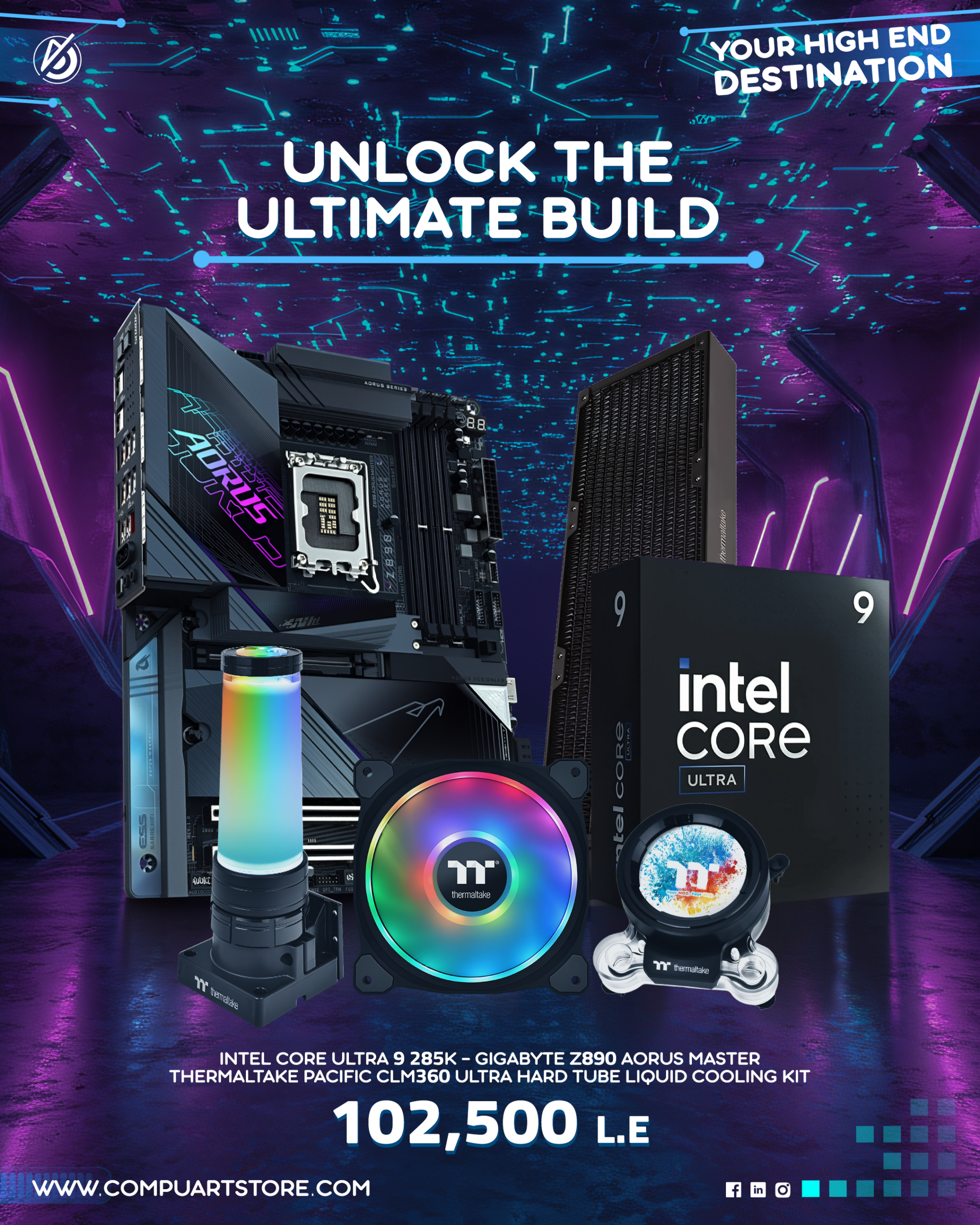 The Ultimate Experience Ultra 9 258K Z890 Master Pacific
